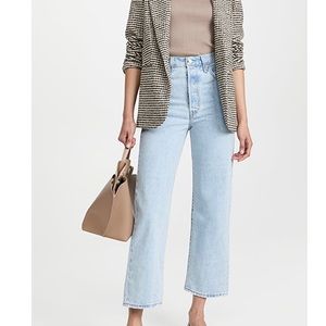 Levi’s ribcage straight jeans ankle super high rise 30